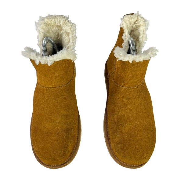 Koolaburra by UGG Ankle Suede Boots 1116711 Brown Womens Size 6 - Picture 4 of 11
